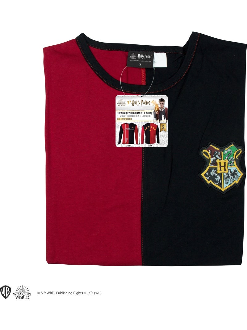 T-shirt "tournoi des trois sorciers" harry potter - harry potter Rouge - Kiabi