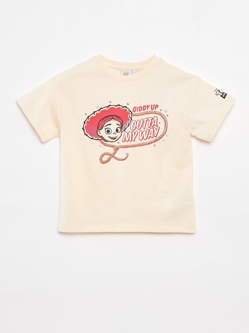 T-shirt 'Toy Story' 'Disney' manches courtes Beige - Kiabi