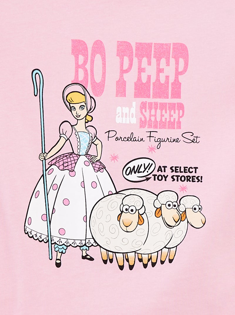 T-shirt 'Toy Story' 'Disney' manches courtes Rose - Kiabi