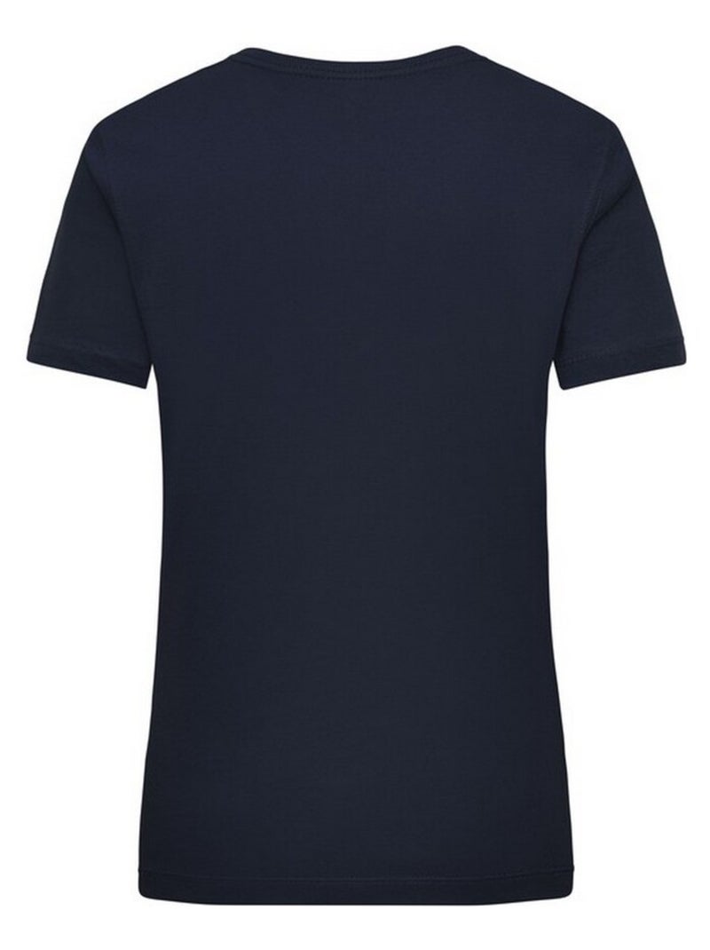 T-shirt travail - james and nicholson Bleu marine - Kiabi