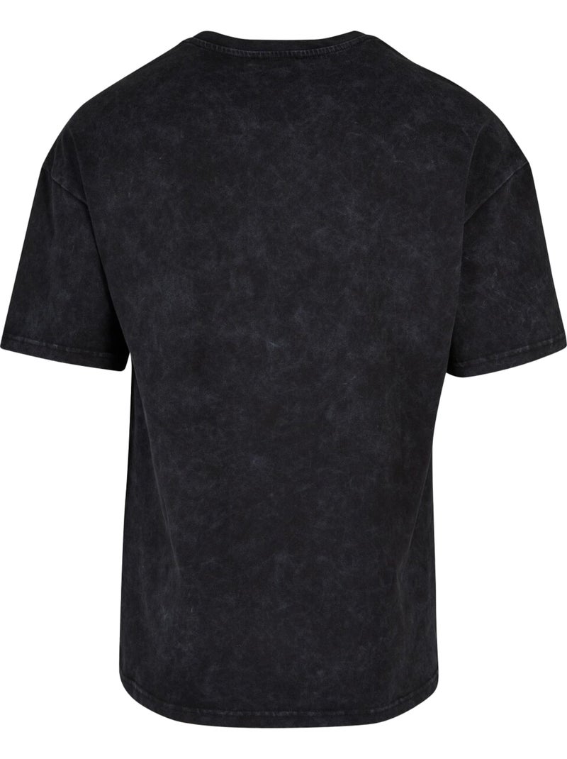 T-shirt tribal - 9n1m sense Noir - Kiabi