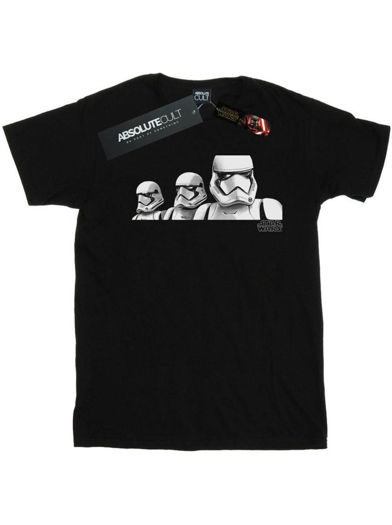 T-shirt troopers - la guerre des étoiles: the rise of skywalker Noir - Kiabi