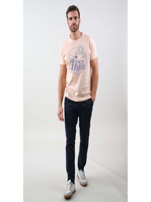 T-shirt tropical  homme en coton 'Deeluxe' - Kiabi
