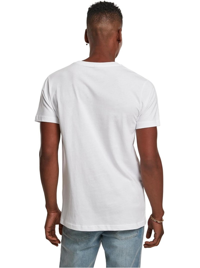 T-shirt trust - mister tee Blanc - Kiabi