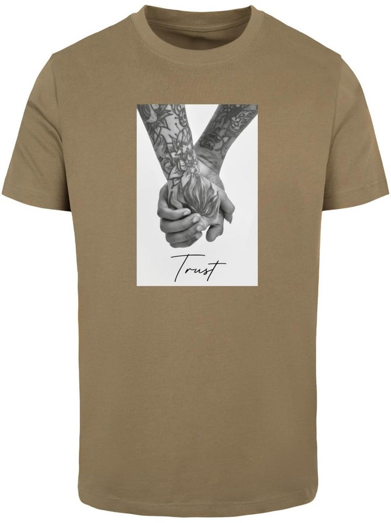 T-shirt trust 2.0 - mister tee Kaki - Kiabi