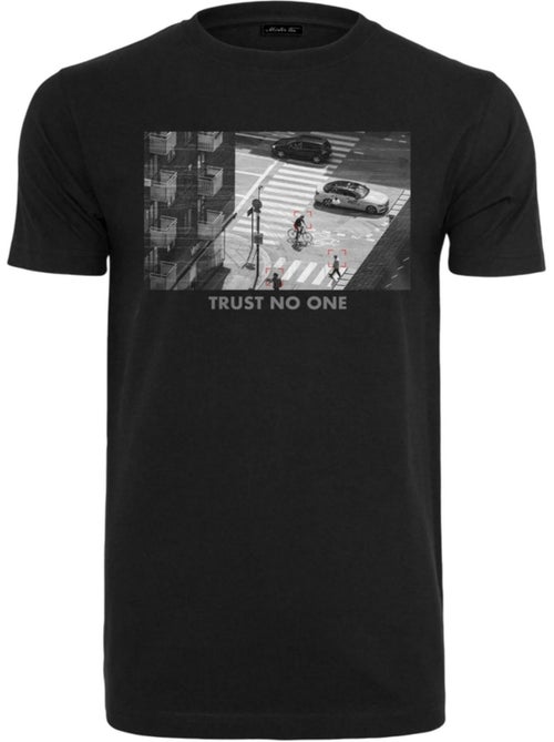 T-shirt trust no one - mister tee - Kiabi