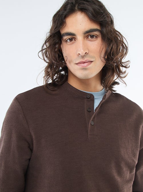 T-shirt tunisien regular fit - Kiabi