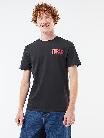 T-shirt 'Tupac' en coton