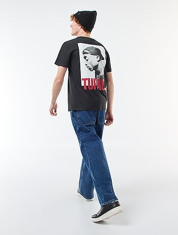 T-shirt 'Tupac' en coton