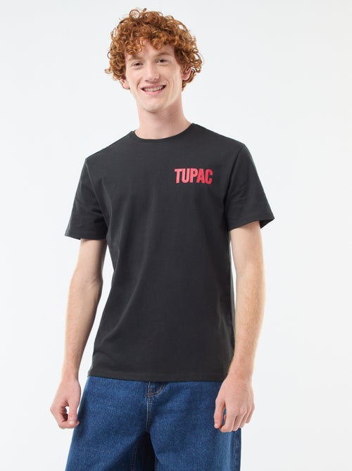 T-shirt 'Tupac' en coton - Kiabi T-shirt 'Tupac' en coton - Kiabi