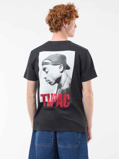 T-shirt 'Tupac' en coton - Kiabi T-shirt 'Tupac' en coton - Kiabi