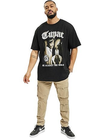 T-shirt tupac matw sepia - mister tee
