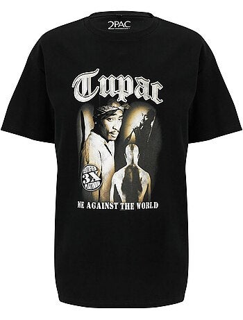 T-shirt tupac matw sepia - mister tee