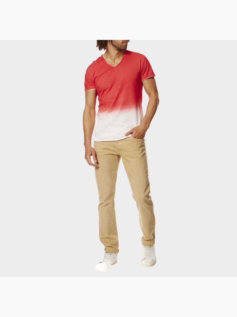 T-shirt tye and die Rose - Kiabi