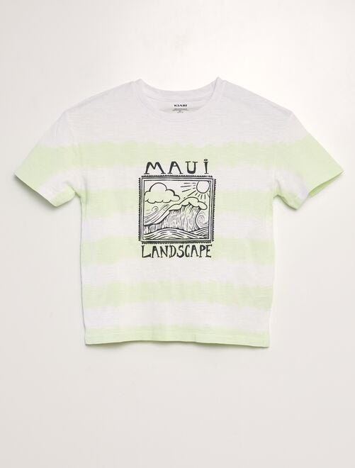 T-shirt tye and dye animé - Kiabi