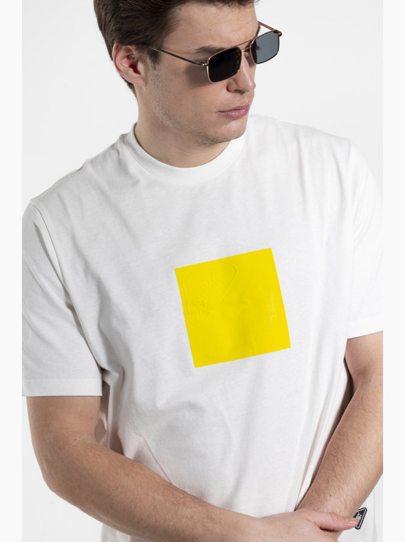 T-shirt Typical   Regular - New Man Jaune - Kiabi