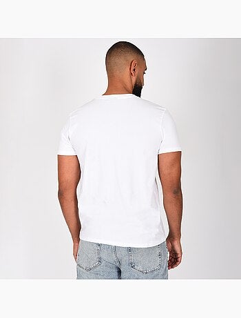 T-shirt UFC blanc homme fitness mma lifestyle