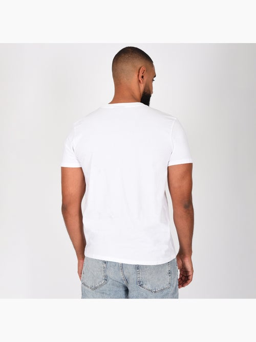 T-shirt UFC blanc homme fitness mma lifestyle - Kiabi