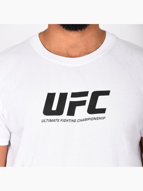 T-shirt UFC blanc homme fitness mma lifestyle - Kiabi