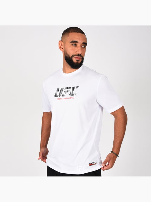 T-shirt UFC homme blanc sport training streetwear - Kiabi