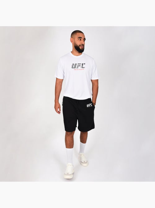 T-shirt UFC homme blanc sport training streetwear - Kiabi