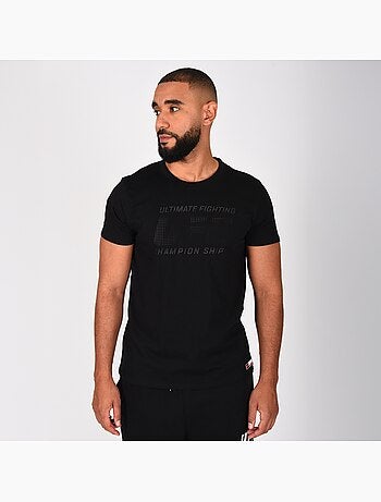 T-shirt UFC homme noir sport training streetwear