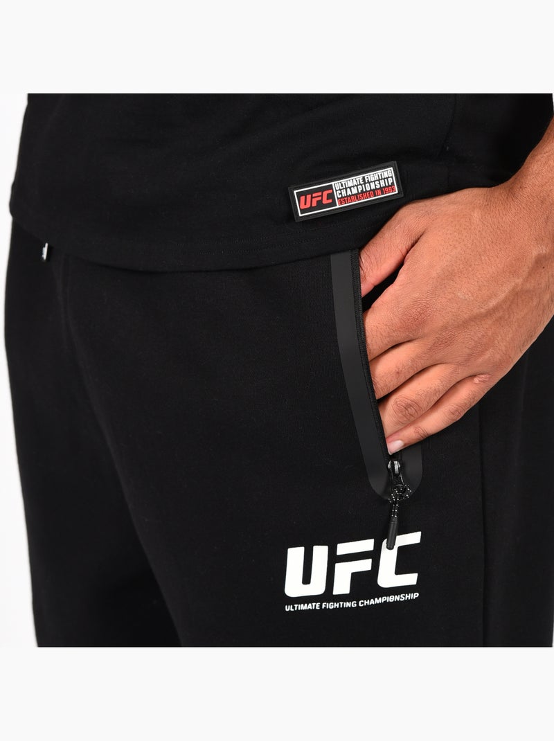 T-shirt UFC homme noir sport training streetwear Noir - Kiabi