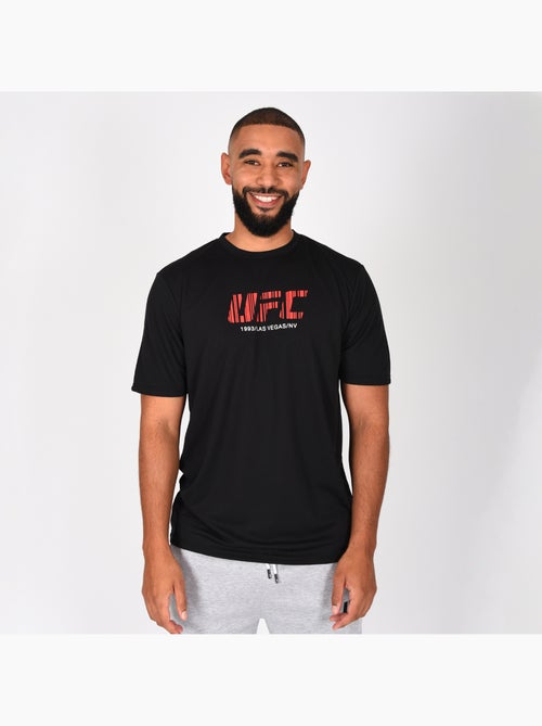 T-shirt UFC homme noir sport training streetwear - Kiabi