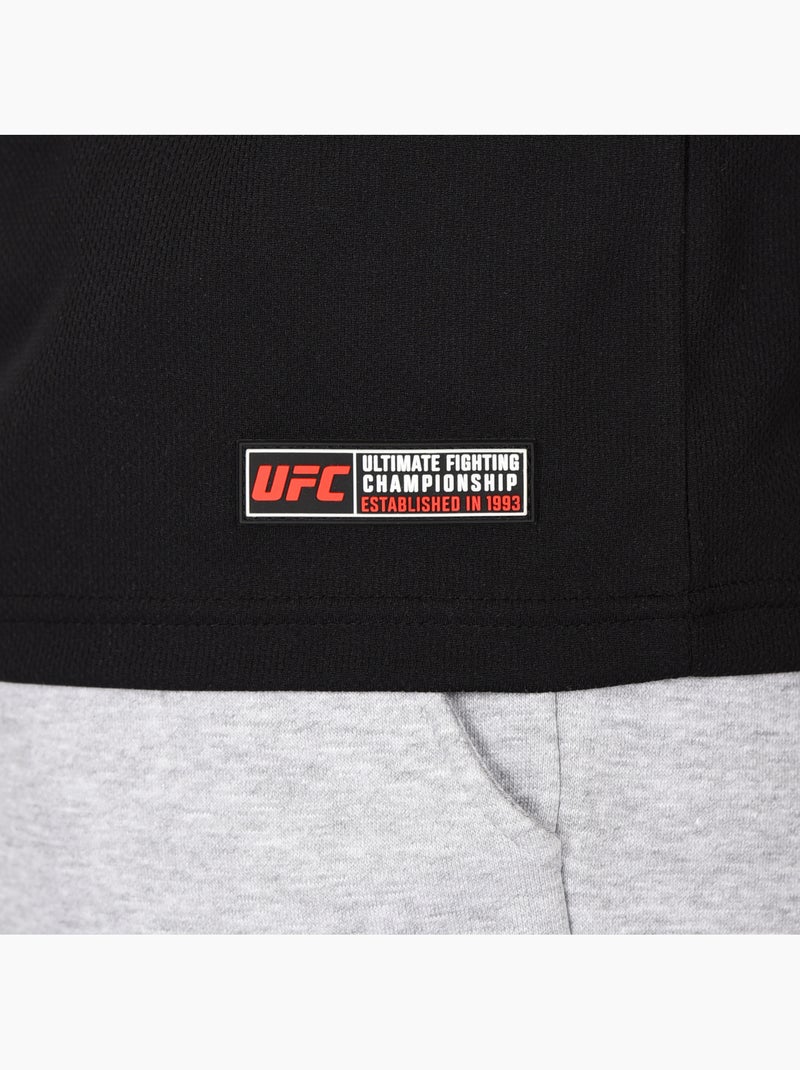T-shirt UFC homme noir sport training streetwear Noir - Kiabi