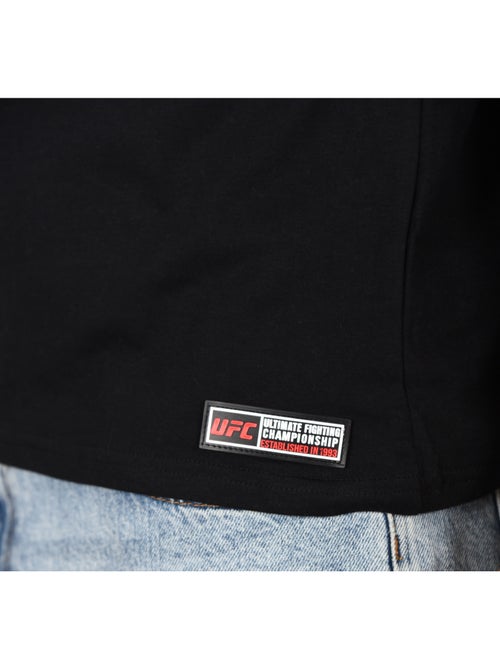 T-shirt UFC noir homme look sport street noir - Kiabi