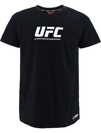 T-shirt UFC noir homme sport training streetwear