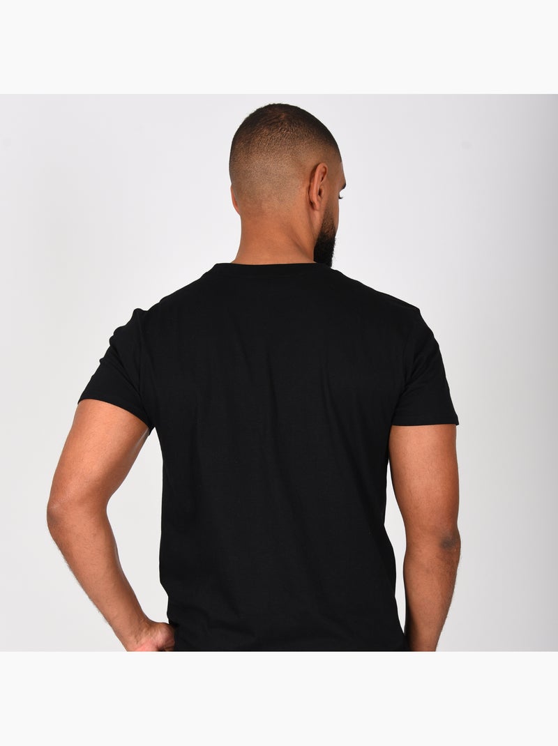 T-shirt UFC noir homme sport training streetwear Noir - Kiabi