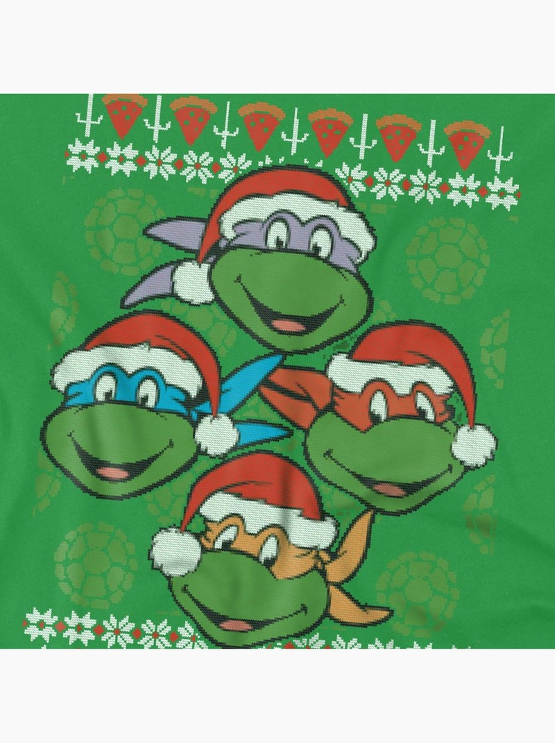 T-shirt ugly - les tortues ninja Vert émeraude - Kiabi