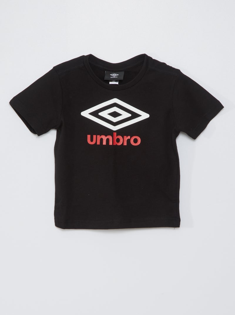 T-shirt 'Umbro' à col rond NOIR - Kiabi
