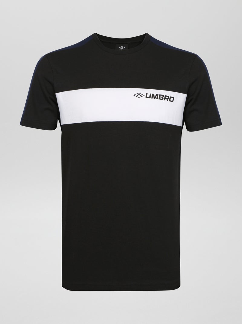 T-shirt 'Umbro' à col rond Noir - Kiabi