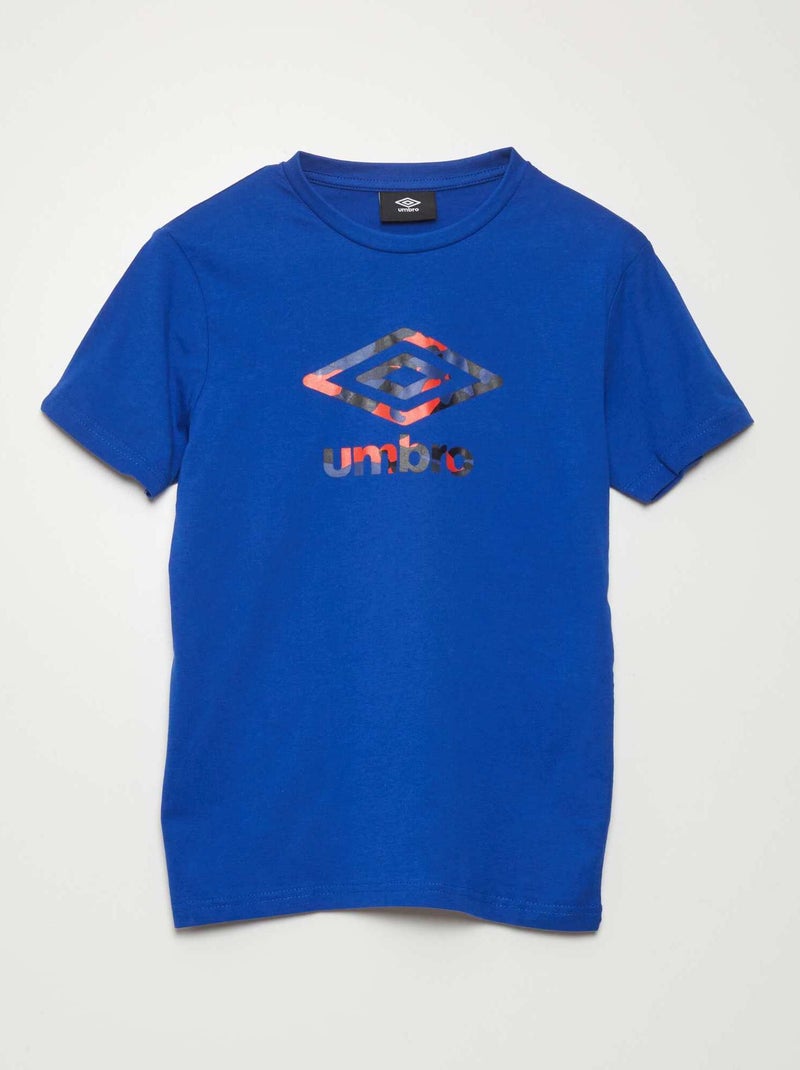 T-shirt 'Umbro' en jersey Bleu - Kiabi