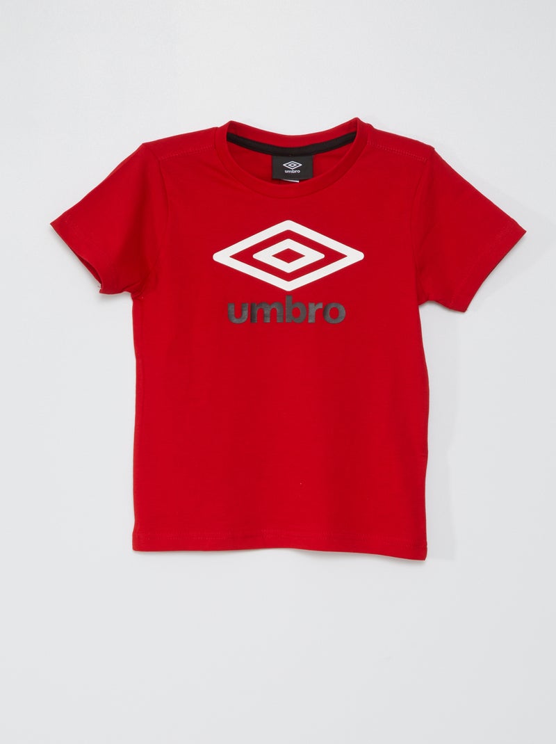 T-shirt 'Umbro' en jersey Rouge - Kiabi