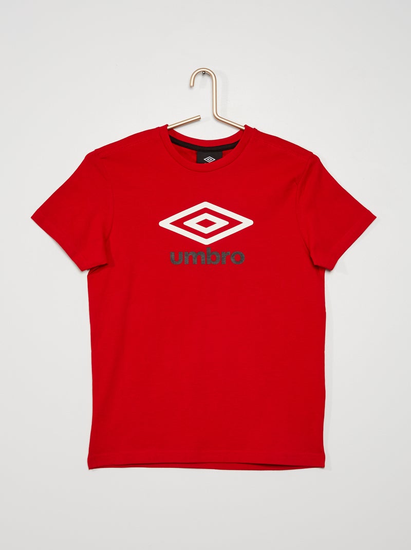 T-shirt 'Umbro' en jersey rouge - Kiabi