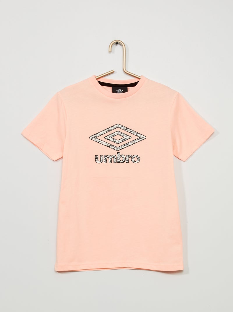 T-shirt 'Umbro' Rose saumon - Kiabi