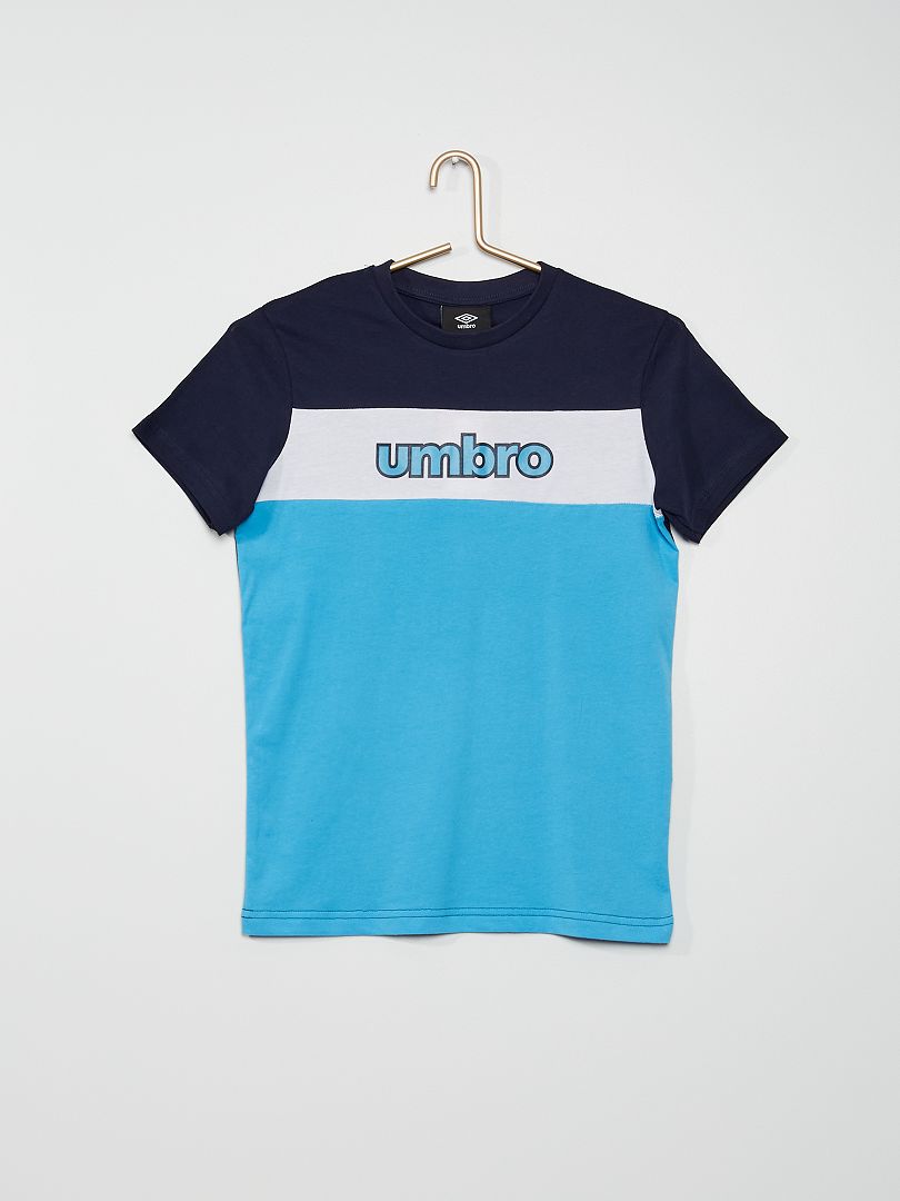 T-shirt 'Umbro' style color-block BLEU - Kiabi