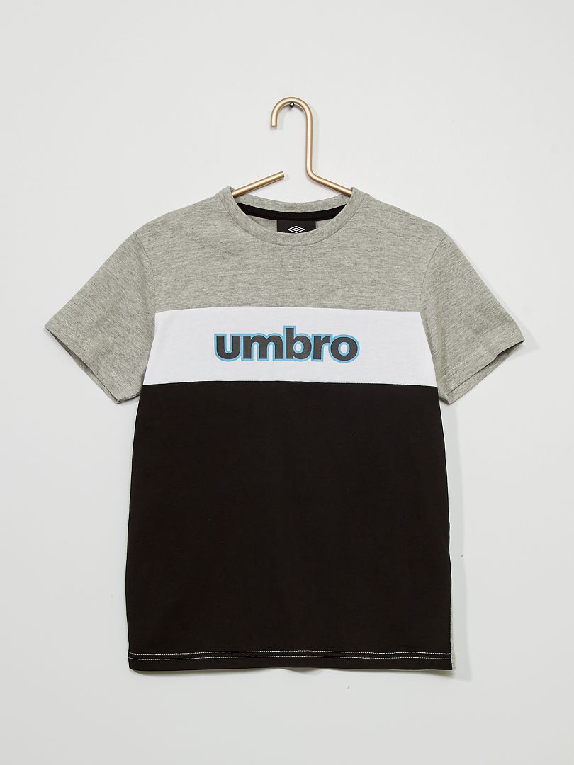 T-shirt 'Umbro' style color-block Gris - Kiabi