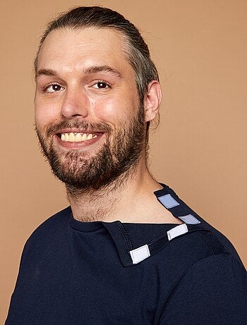 T-shirt uni - collection facile à enfiler