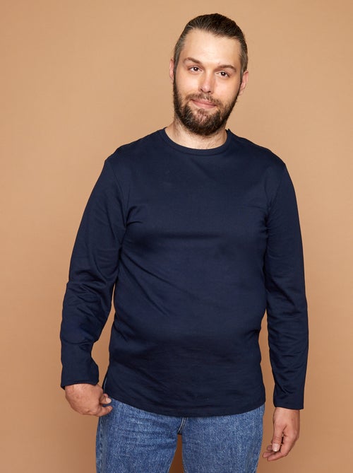 T-shirt uni - collection facile à enfiler - Kiabi