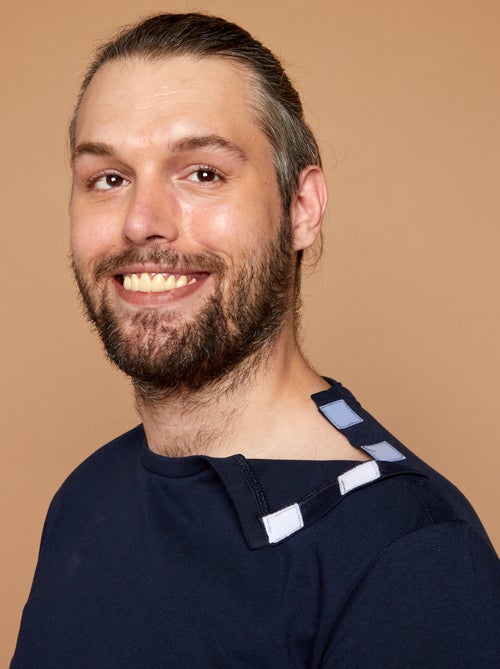 T-shirt uni - collection facile à enfiler - Kiabi