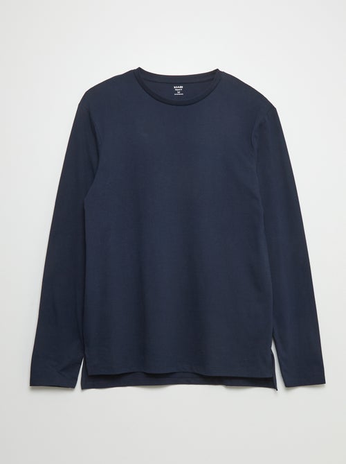 T-shirt uni - collection facile à enfiler - Kiabi