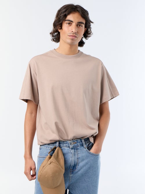 T-shirt uni à col rond pour homme - Kiabi T-shirt uni à col rond pour homme - Kiabi
