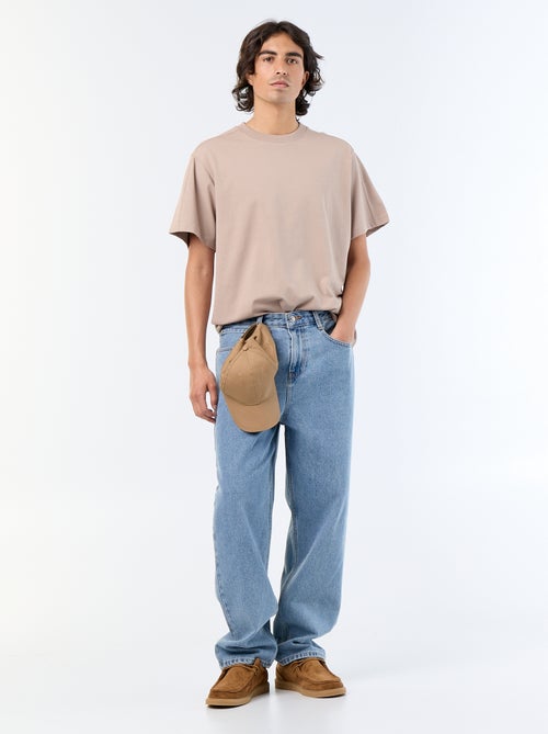 T-shirt uni à col rond pour homme - Kiabi T-shirt uni à col rond pour homme - Kiabi