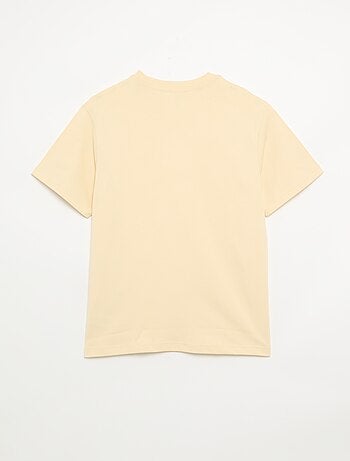 T-shirt homme uni à col rond