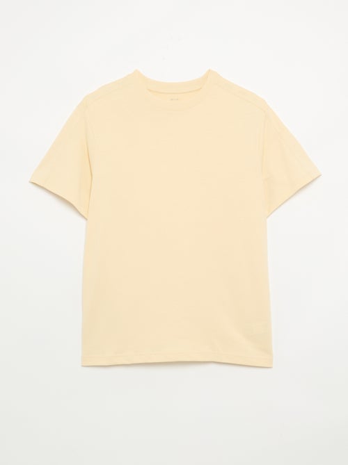 T-shirt uni à col rond pour homme - Kiabi T-shirt uni à col rond pour homme - Kiabi