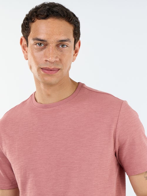 T-shirt uni à col rond pour homme - Kiabi T-shirt uni à col rond pour homme - Kiabi